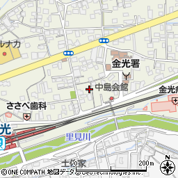 岡山県浅口市金光町占見新田429-1周辺の地図