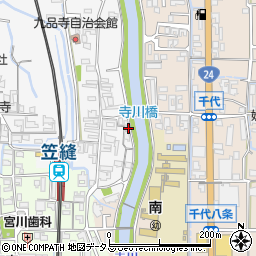 奈良県磯城郡田原本町秦庄590-2周辺の地図