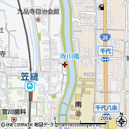 奈良県磯城郡田原本町秦庄590周辺の地図