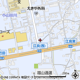TSUTAYA駅家店駐車場周辺の地図