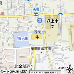 大阪府堺市美原区大饗145-1周辺の地図