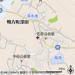 岡山県浅口市鴨方町深田286周辺の地図