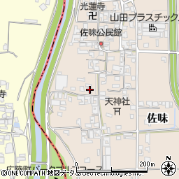 奈良県磯城郡田原本町佐味617-2周辺の地図