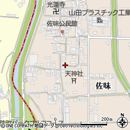 奈良県磯城郡田原本町佐味613周辺の地図