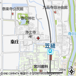 奈良県磯城郡田原本町秦庄307周辺の地図