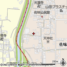 奈良県磯城郡田原本町佐味545-4周辺の地図