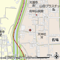 奈良県磯城郡田原本町佐味617-4周辺の地図