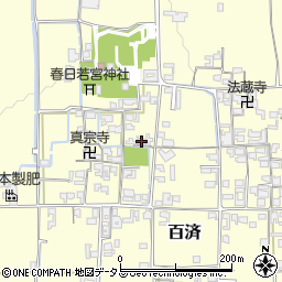 奈良県北葛城郡広陵町百済1316周辺の地図