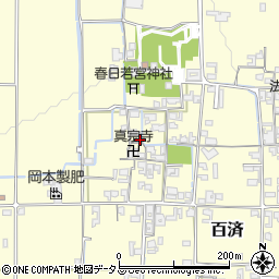 奈良県北葛城郡広陵町百済1160周辺の地図