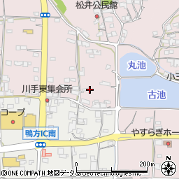 岡山県浅口市鴨方町益坂1450-1周辺の地図