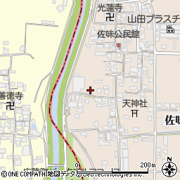 奈良県磯城郡田原本町佐味545周辺の地図