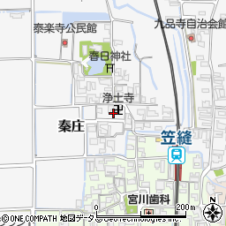 奈良県磯城郡田原本町秦庄290周辺の地図