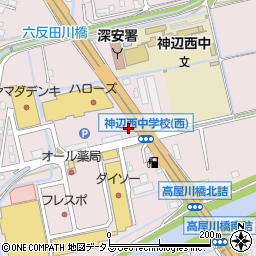 もみじ銀行福山北支店周辺の地図