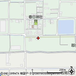 奈良県磯城郡田原本町笠形167周辺の地図