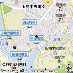 中国銀行玉島支店周辺の地図