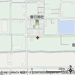 奈良県磯城郡田原本町笠形165周辺の地図