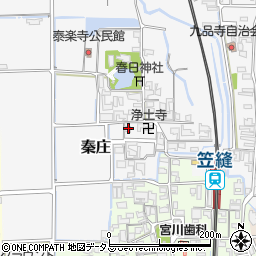 奈良県磯城郡田原本町秦庄288周辺の地図