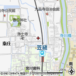 奈良県磯城郡田原本町秦庄311周辺の地図