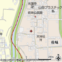 奈良県磯城郡田原本町佐味617周辺の地図