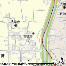 奈良県北葛城郡広陵町百済1274周辺の地図