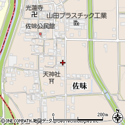 奈良県磯城郡田原本町佐味629周辺の地図