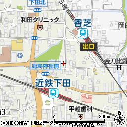 〒639-0231 奈良県香芝市下田西の地図