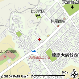 奈良県宇陀市榛原天満台西2丁目10周辺の地図