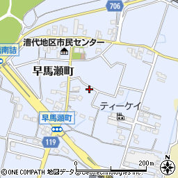 三重県松阪市早馬瀬町171-2周辺の地図