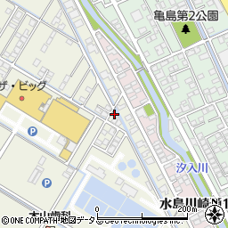 岡山県倉敷市連島町鶴新田1026周辺の地図