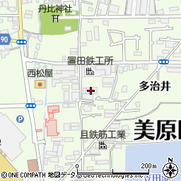 大阪府堺市美原区多治井30周辺の地図