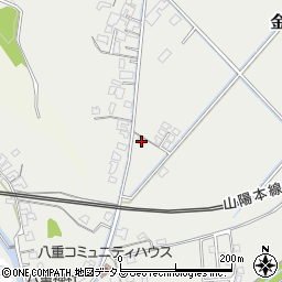 岡山県浅口市金光町八重610周辺の地図