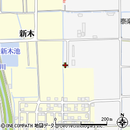 秦楽寺第1児童公園周辺の地図
