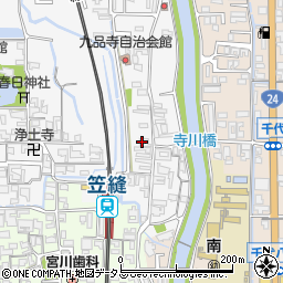 奈良県磯城郡田原本町秦庄543周辺の地図