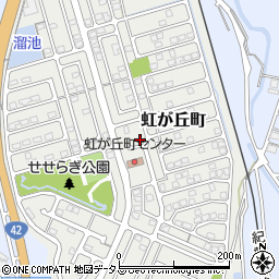 三重県松阪市虹が丘町周辺の地図