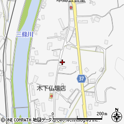 広島県広島市安佐北区白木町秋山601周辺の地図