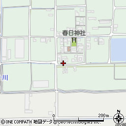 奈良県磯城郡田原本町笠形338-1周辺の地図