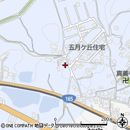 奈良県香芝市穴虫2447-6周辺の地図