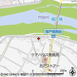 広島県福山市芦田町福田194周辺の地図