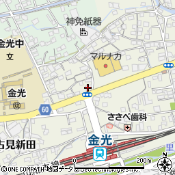 岡山県浅口市金光町占見新田471周辺の地図