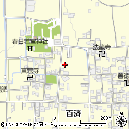 奈良県北葛城郡広陵町百済1311周辺の地図