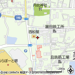 大阪府堺市美原区多治井154周辺の地図