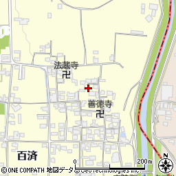 奈良県北葛城郡広陵町百済1280周辺の地図