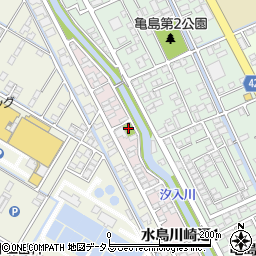水島川崎通2号遊園周辺の地図