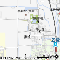 奈良県磯城郡田原本町秦庄286周辺の地図