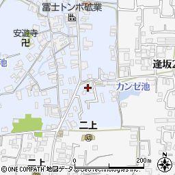 奈良県香芝市穴虫1238周辺の地図
