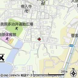 大阪府堺市美原区多治井809-1周辺の地図