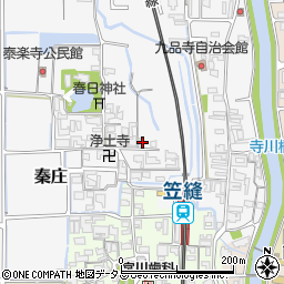 奈良県磯城郡田原本町秦庄278-2周辺の地図