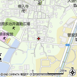 大阪府堺市美原区多治井805周辺の地図