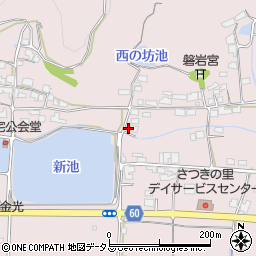 岡山県浅口市金光町地頭下822周辺の地図