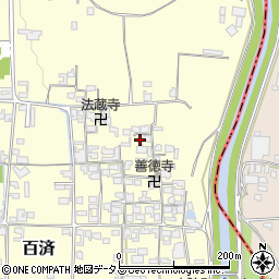 奈良県北葛城郡広陵町百済1282周辺の地図